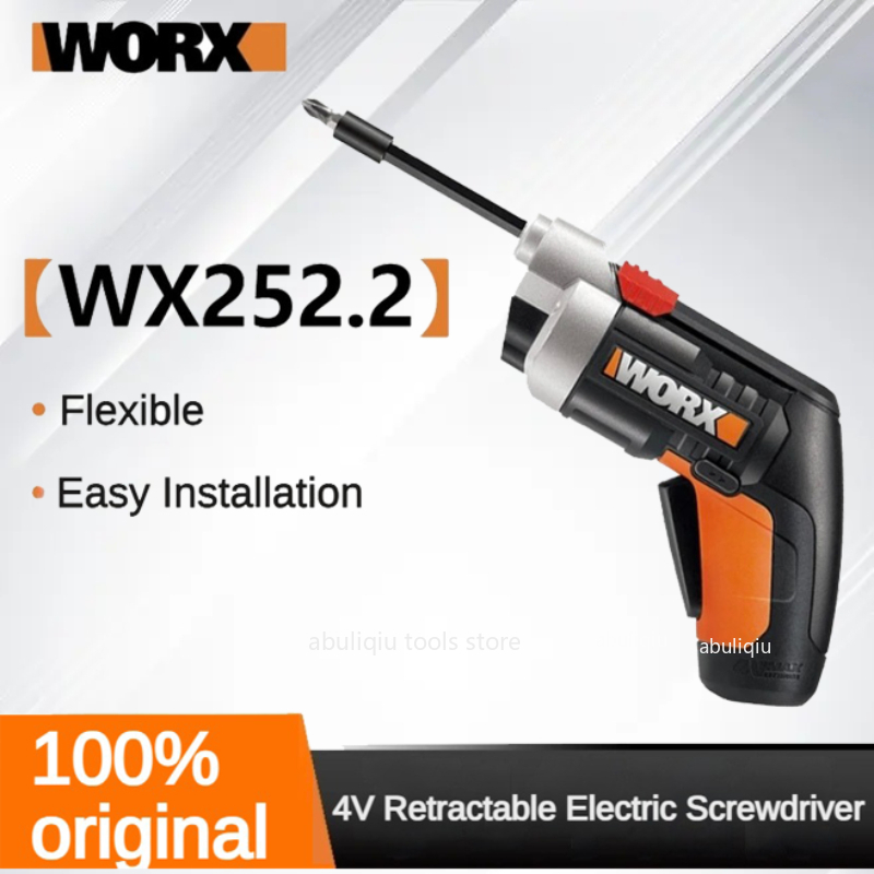 Electric Screwdriver Rechargeable Usb - Worx WX252.2 4V Mini Electrical Screwdriver