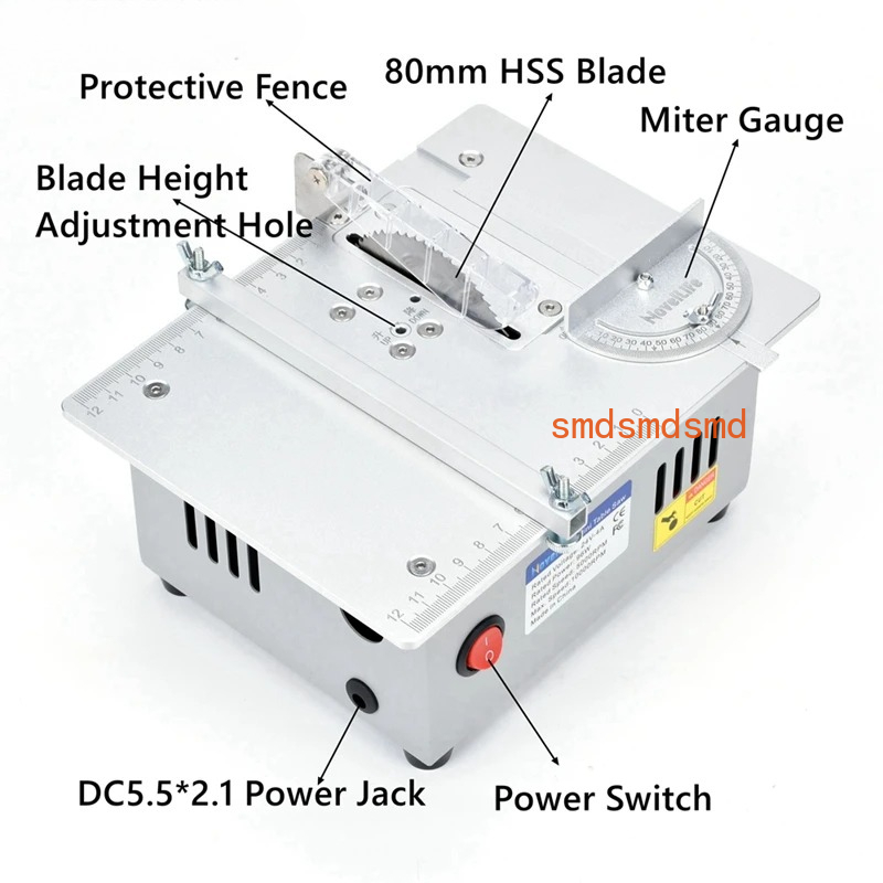 Multifunction Mini Table Saw W - Mini Table Saw For Woodworking ulasan dan harga