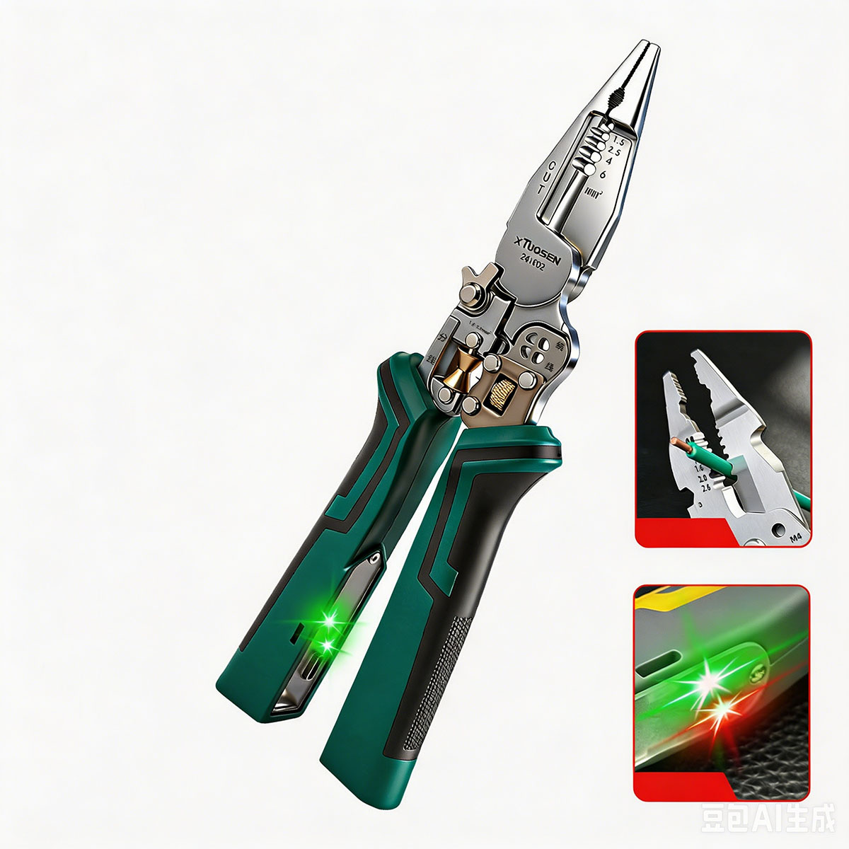 10 in 1 Multifunctional Wire S - Automatic Wire Stripper Cutter ulasan dan harga