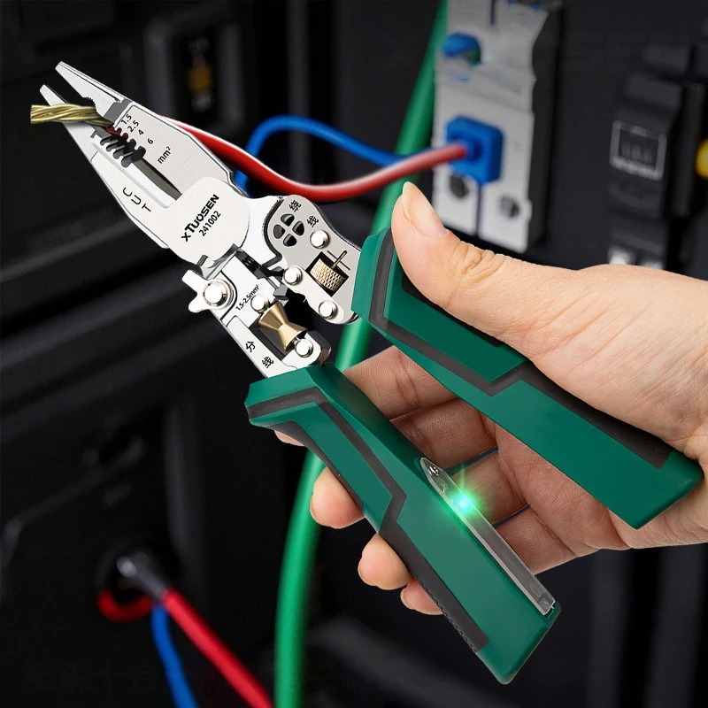 10 in 1 Multifunctional Wire S - Automatic Wire Stripper Cutter ulasan dan harga