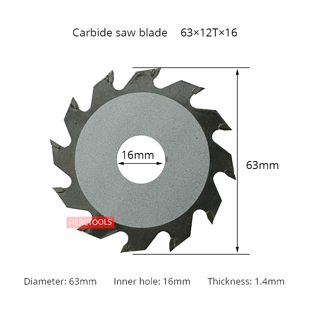 63 mm Circular Saw Blade, Allo - Mini Table Saw For Woodworking ulasan dan harga