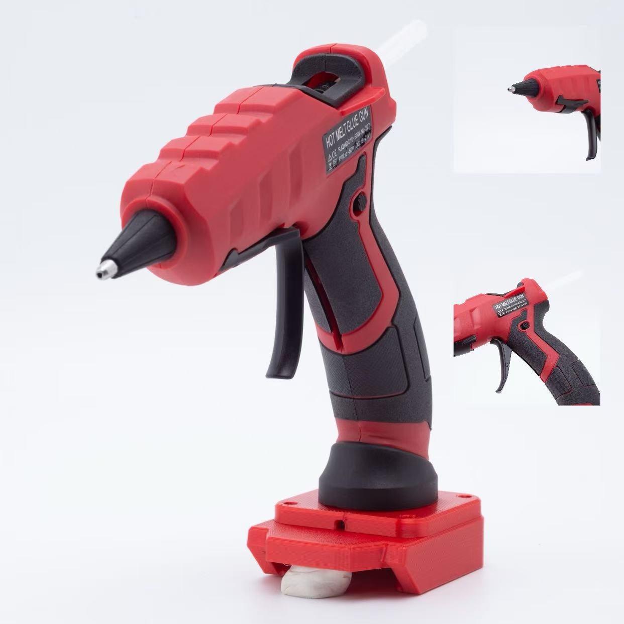 Hot Glue Gun 60W 7mm Cordless  - Hot Melt Glue Gun Cordless ulasan dan harga