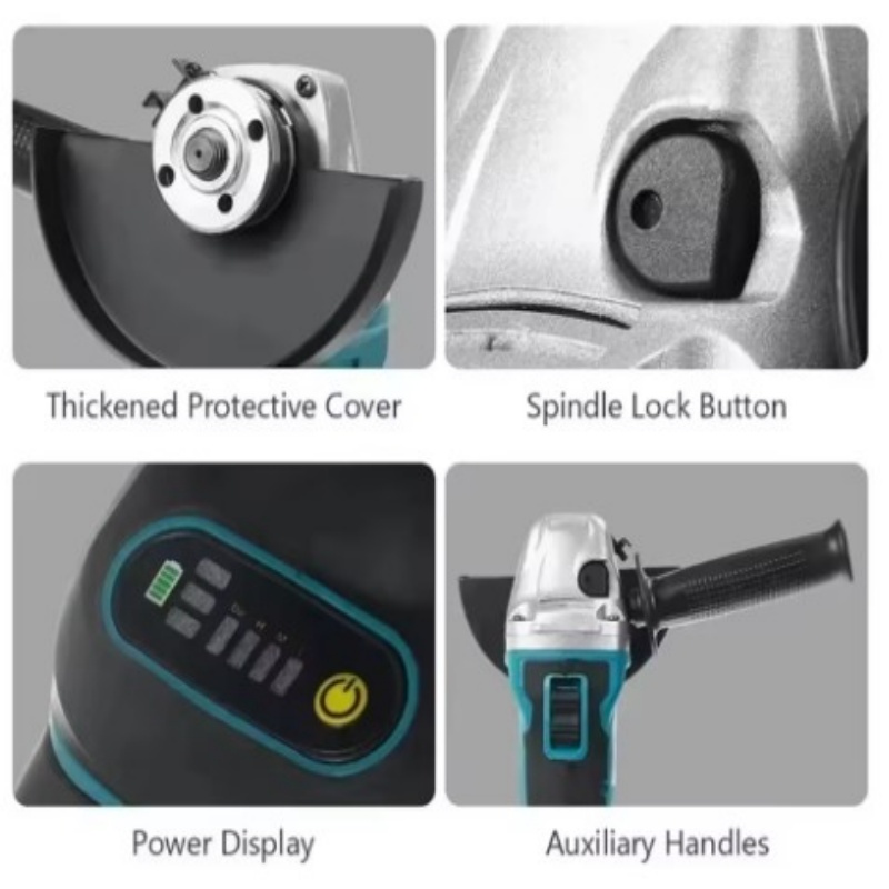 Makita DGA404 Brushless Electr - Brushless Angle Grinder Battery Powered ulasan dan harga